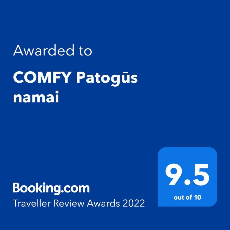 Апартаменты Comfy Patogus Namai Каунас Экстерьер фото